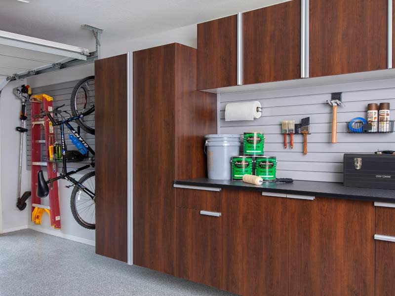 Garage storage cabinets
